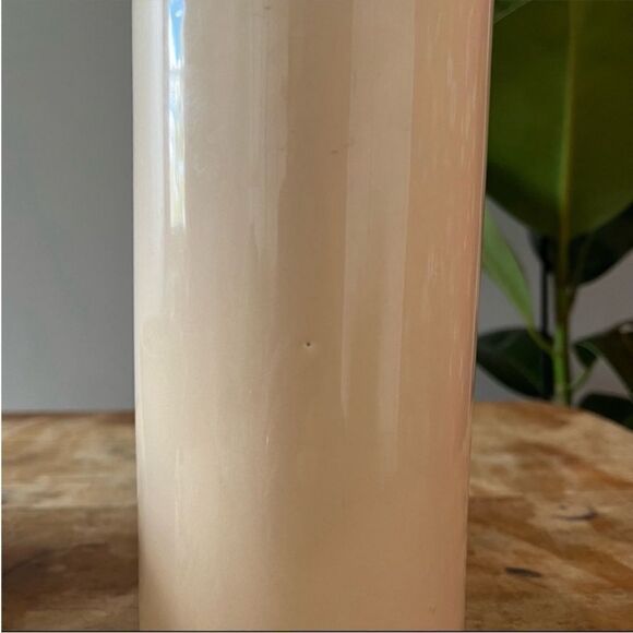 Vintage Ceramic Beige/Tan Vase - Picture 4 of 5
